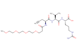 Propargyl-Gly(m-PEG4)-Val-Cit-OH