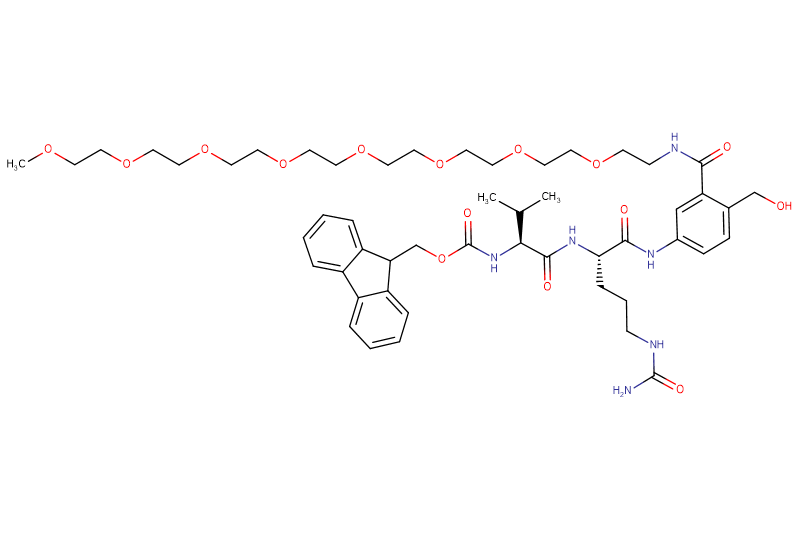Fmoc-Val-Cit-PAB(m-PEG8)
