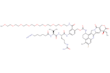 Azide-Hexanoyl-Val-Cit-PAB(m-PEG8)-Exatecan