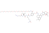 Azide-Propionyl-Val-Cit-PAB(m-PEG8)-Exatecan