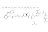 DBCO-Propionyl-Val-Cit-PAB(m-PEG8)-PNP