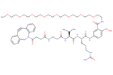 DBCO-Propionyl-Val-Cit-PAB(m-PEG8)