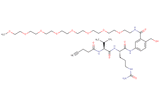 Propargyl-Acetyl-Val-Cit-PAB(m-PEG8)