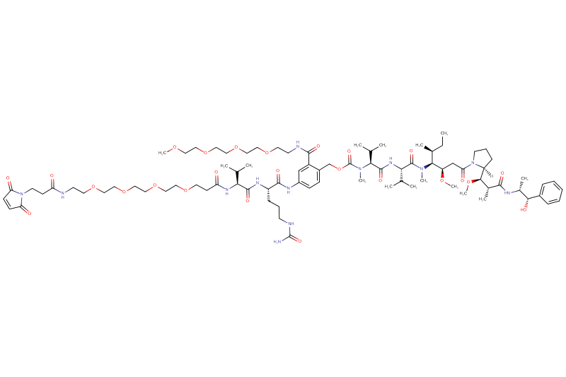 Mal-Propionyl-PEG4-Val-Cit-PAB(m-PEG4)-MMAE