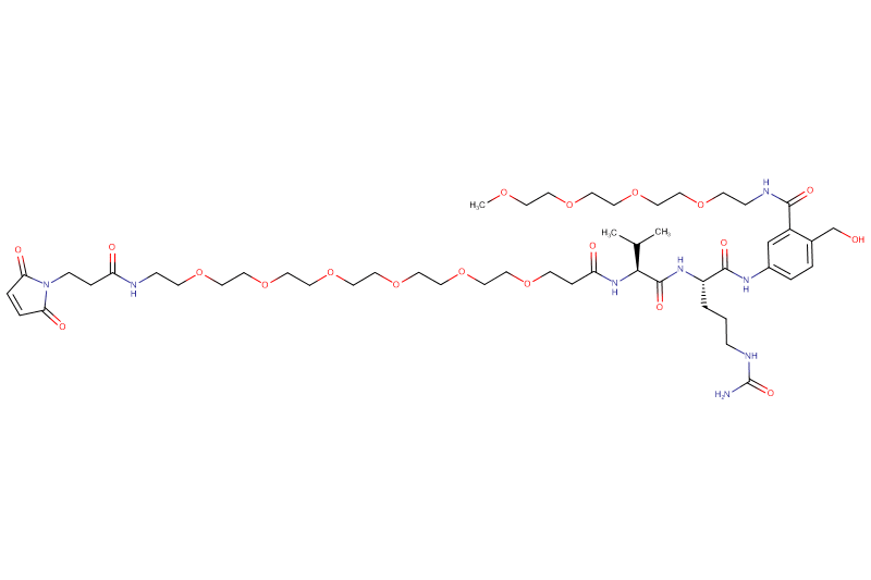 Mal-Propionyl-PEG6-Val-Cit-PAB(m-PEG4)