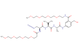 Azide-Dap(m-PEG4)-Val-Ala-PAB(m-PEG4)