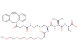 DBCO-Lys(m-PEG4)-Val-Ala-OH