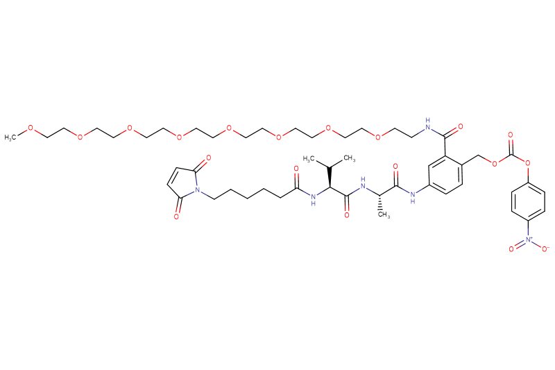MC-Val-Ala-PAB(m-PEG8)-PNP
