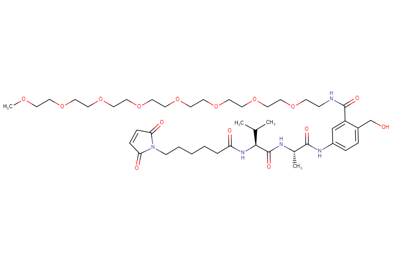 MC-Val-Ala-PAB(m-PEG8)