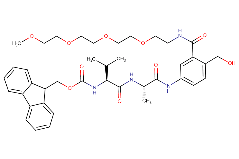 Fmoc-Val-Ala-PAB(m-PEG4)