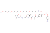 Mal-Acetyl-Beta-Ala-Val-Ala-PAB(m-PEG8)-PNP