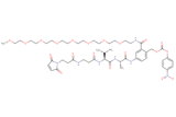 Mal-Propionyl-Beta-Ala-Val-Ala-PAB(m-PEG8)-PNP