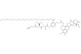 Propargyl-Acetyl-Val-Ala-PAB(m-PEG8)-Exatecan