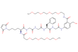Mal-Lys(m-PEG4)-Gly-Gly-Phe-Gly-PAB(m-PEG4)