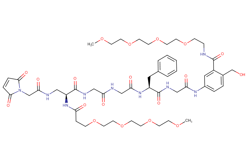 Mal-Acetyl-Dap(m-PEG4)-Gly-Gly-Phe-Gly-PAB(m-PEG4)