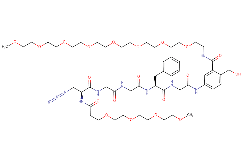 Azide-Dap(m-PEG4)-Gly-Gly-Phe-Gly-PAB(m-PEG8)