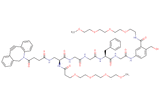 DBCO-Dap(m-PEG4)-Gly-Gly-Phe-Gly-PAB(m-PEG4)