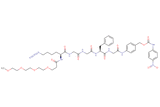 Azide-Lys(m-PEG4)-Gly-Gly-Phe-Gly-PAB-PNP