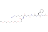 Azide-Lys(m-PEG4)-Gly-Gly-Phe-Gly