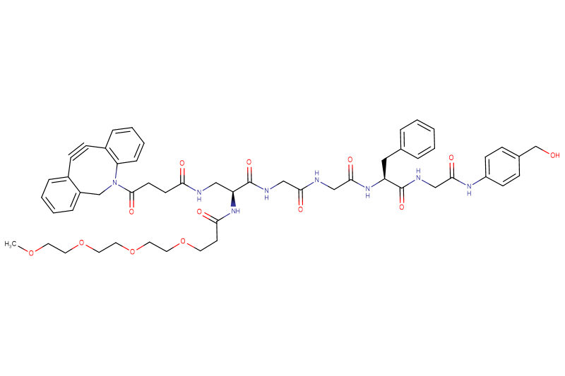 DBCO-Dap(m-PEG4)-Gly-Gly-Phe-Gly-PAB
