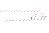 Azide-Hexanoyl-Gly-Gly-Phe-Gly-PAB(m-PEG8)