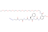 Azide-Propionyl-Gly-Gly-Phe-Gly-PAB(m-PEG8)