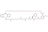 DBCO-Hexanoyl-Gly-Gly-Phe-Gly-PAB(m-PEG8)