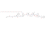 Propargyl-Acetyl-Gly-Gly-Phe-Gly-PAB(m-PEG8)-MMAE