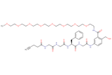 Propargyl-Acetyl-Gly-Gly-Phe-Gly-PAB(m-PEG8)