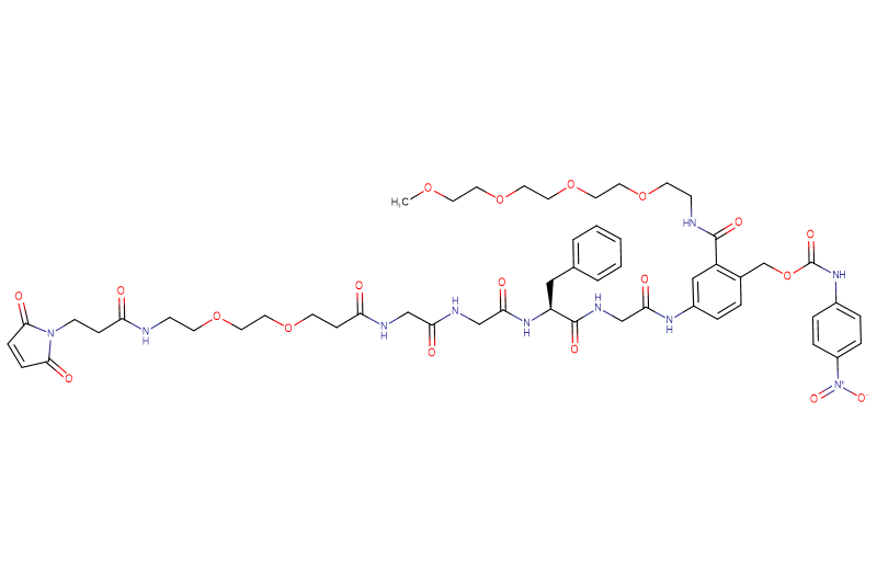 Mal-Propionyl-PEG2-Gly-Gly-Phe-Gly-PAB(m-PEG4)-PNP