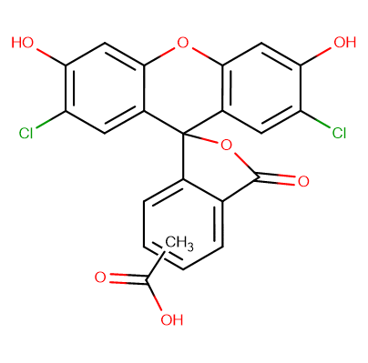 5-(and-6)-carboxyl-2',7'-dichlorofluorescein