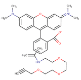 5(6)-TAMRA PEG3 alkyne