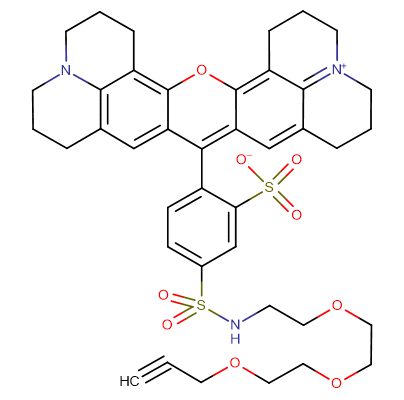 Texas Red PEG3 alkyne