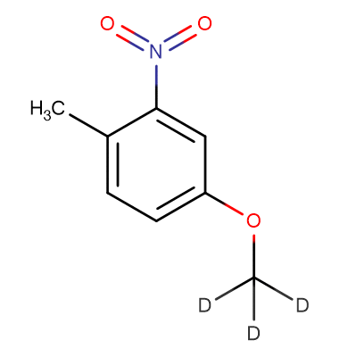 4-(Methoxy-d3)-2-nitrotoluene
