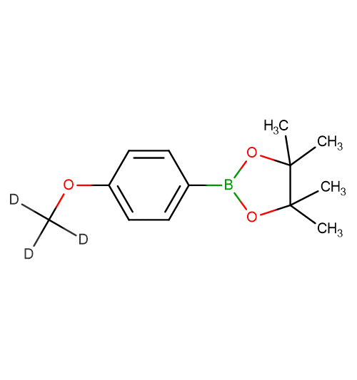 2-[4-(methoxy-d3)phenyl]-4, 4, 5, 5-tetramethyl-1, 3, 2-Dioxaborolane