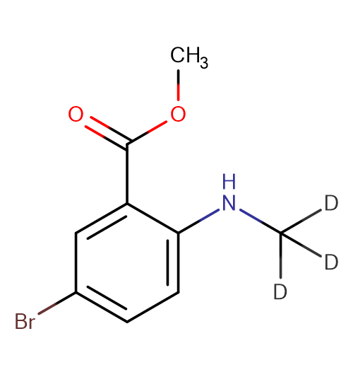 Methyl 5-bromo-2-[(methyl-d3)amino]benzoate