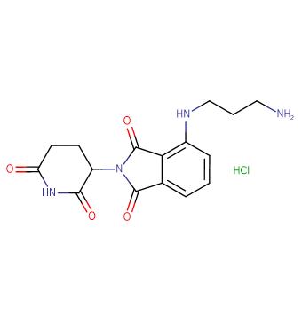 Pomalidomide-C3-amine HCl