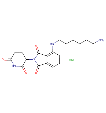 Pomalidomide-C6-amine HCl