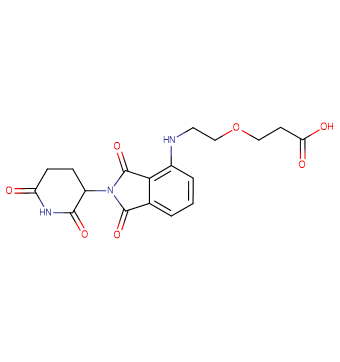 Pomalidomide-PEG1-C2-acid
