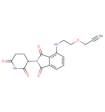 Pomalidomide-PEG1-propargyl