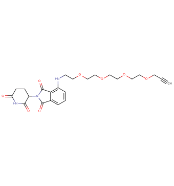 Pomalidomide-PEG4-propargyl