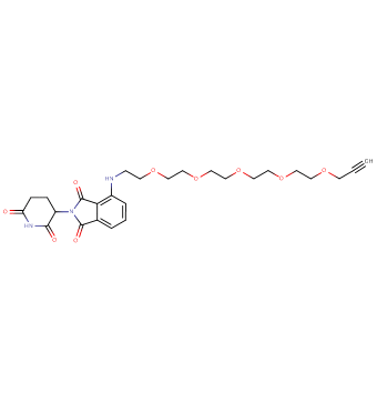Pomalidomide-PEG5-propargyl