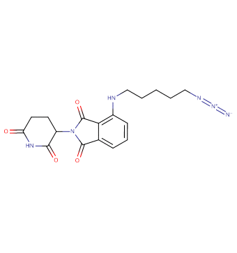 Pomalidomide-C5-azide