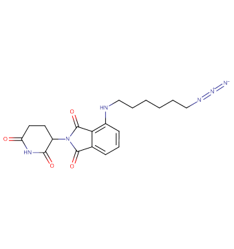 Pomalidomide-C6-azide