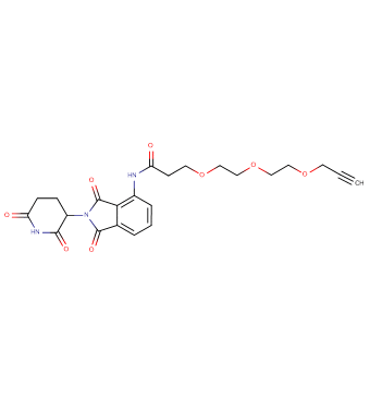 Pomalidomide-CO-PEG3-propargyl
