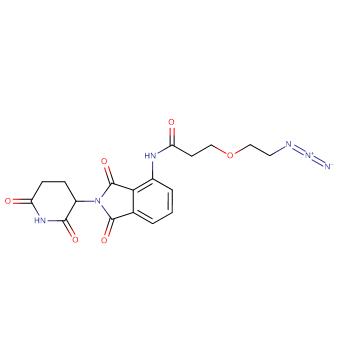 Pomalidomide-CO-PEG1-C2-azide