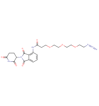 Pomalidomide-CO-PEG3-C2-azide
