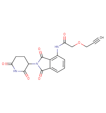 Pomalidomide-acetamido-O-propargyl