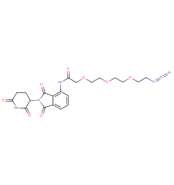 Pomalidomide-acetamido-O-PEG2-C2-azide