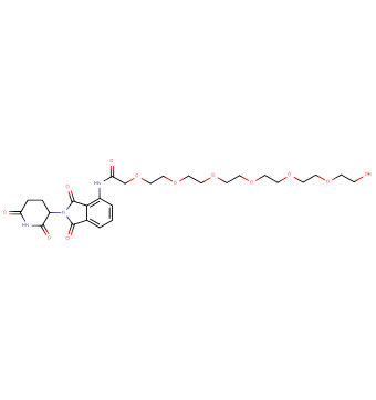 Pomalidomide-acetamido-O-PEG6-OH